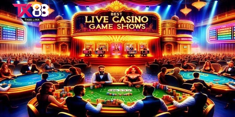 LIVE CASINO TX88: Sòng Bạc Trực Tuyến Uy Tín Hàng Đầu Châu Á 3 Vũ trụ giải trí bất tận với kho game đa dạng và hấp dẫn
